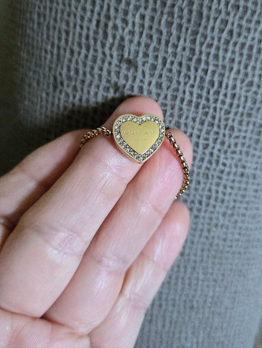 ✨️HP✨️ Michael Kors Rose🌹 Gold💛 Heritage Heart Set - NIB - Picture 6 of 16